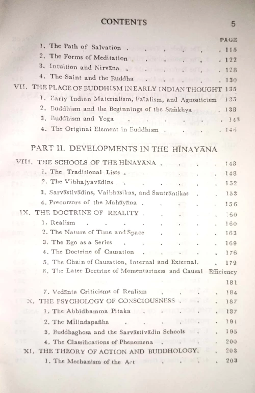 Buddhist Philosophy in India and Ceylon